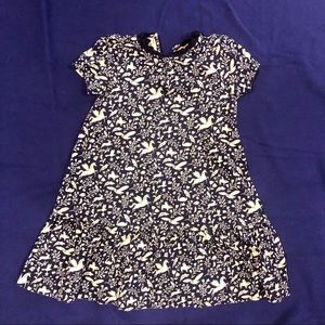 Mini Boden Dress 9/10 with fantasy animals